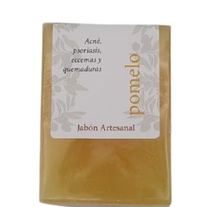 Jabón Artesanal de Aceite de Oliva Virgen Extra y Pomelo