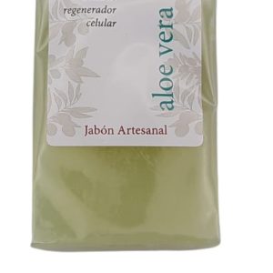Jabón Artesanal de Aceite de Oliva Virgen Extra y Aloe Vera
