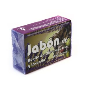 Jabón de Aceite de Oliva Virgen Extra y Lavanda