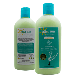After Sun con Aceite de Oliva Virgen Extra Enriquecido con Aloe Vera